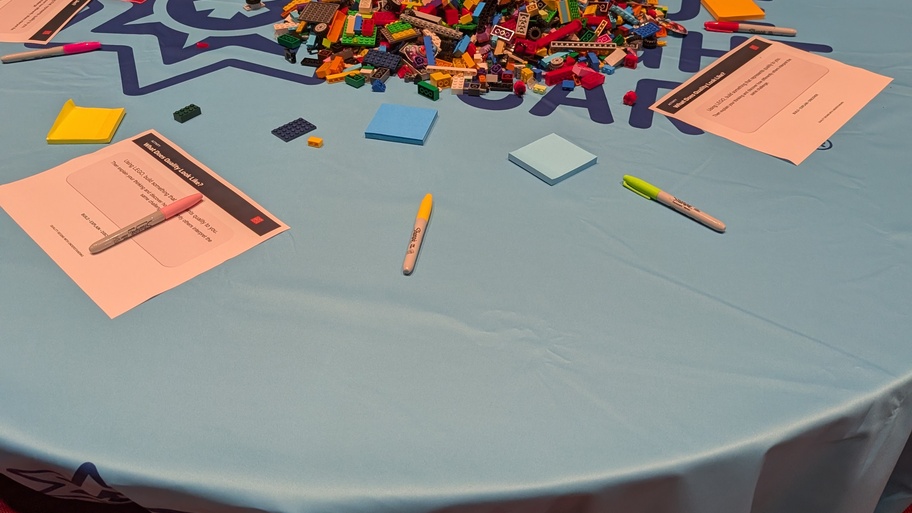 Lego workshop, ready and waiting! image