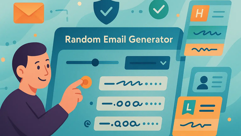 Random Email Generator: Get Endless Emails in Seconds image