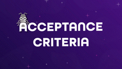 <div>Acceptance criteria are a list of points on a work item (often a documented as a ticket in a work tracking tool) that must be completed in order for:</div><ol>
<li>The work item to be considered "done" in the workflow</li>
<li>Stakeholders (e.g., product owner, customer, end users) to accept the work as complete</li>
</ol><div>
<br>It can be helpful to write acceptance criteria in a "given, when, then" format.  For example:<br><strong>Given</strong> I'm not logged into the system,<br><strong>When</strong> I navigate to the My Profile page,<br><strong>Then</strong> I will be prompted to log in<br><br>Acceptance criteria can be used to generate testing ideas, and they can also be tested themselves.  Does the described behaviour make sense in context?  Is this really necessary in order to solve the problem?  Is the implementation method really crucial to the acceptance of this work item?<br><br>One of the best ways to write acceptance criteria is during a collaborative, story shaping meeting, such as Three Hats / Three Amigos or a refinement session, where people from different disciplines are present.  This will help the team to raise questions and concerns as early as possible.</div> image