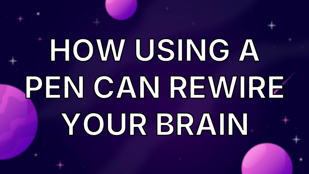 How using a pen can rewire your brain image