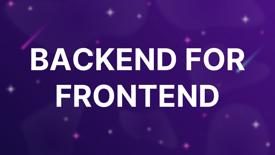 Backend for Frontend image