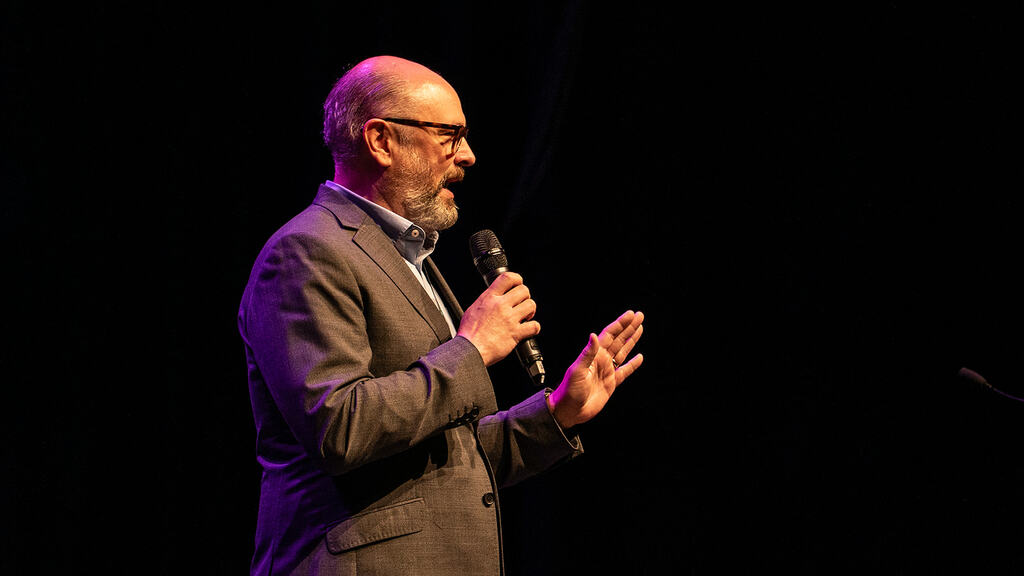 Keith Klain and the MoTaCon stage image