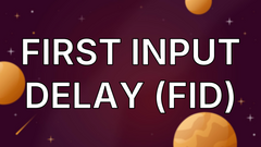 First Input Delay (FID) image