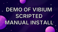  Demo of Vibium scripted manual install image