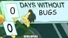 Days without bugs image