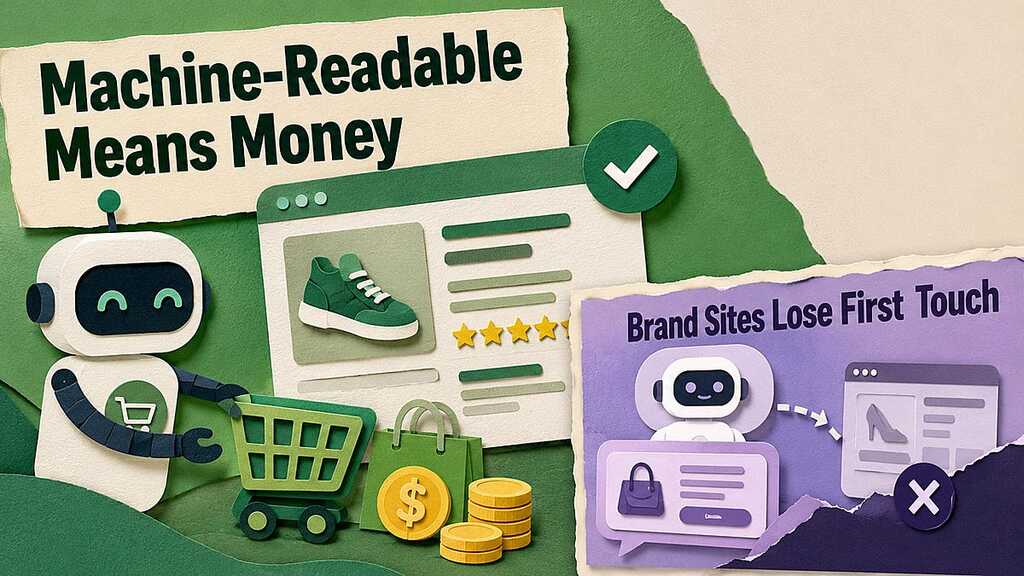 UX Roundup: Web Design for AI Agents | AI Assistants Beat Brand Websites | Ship, Learn, Iterate | AI as Business Stra... image
