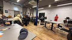  Victoria Chan leading the I am remarkable workshop in Leeds image