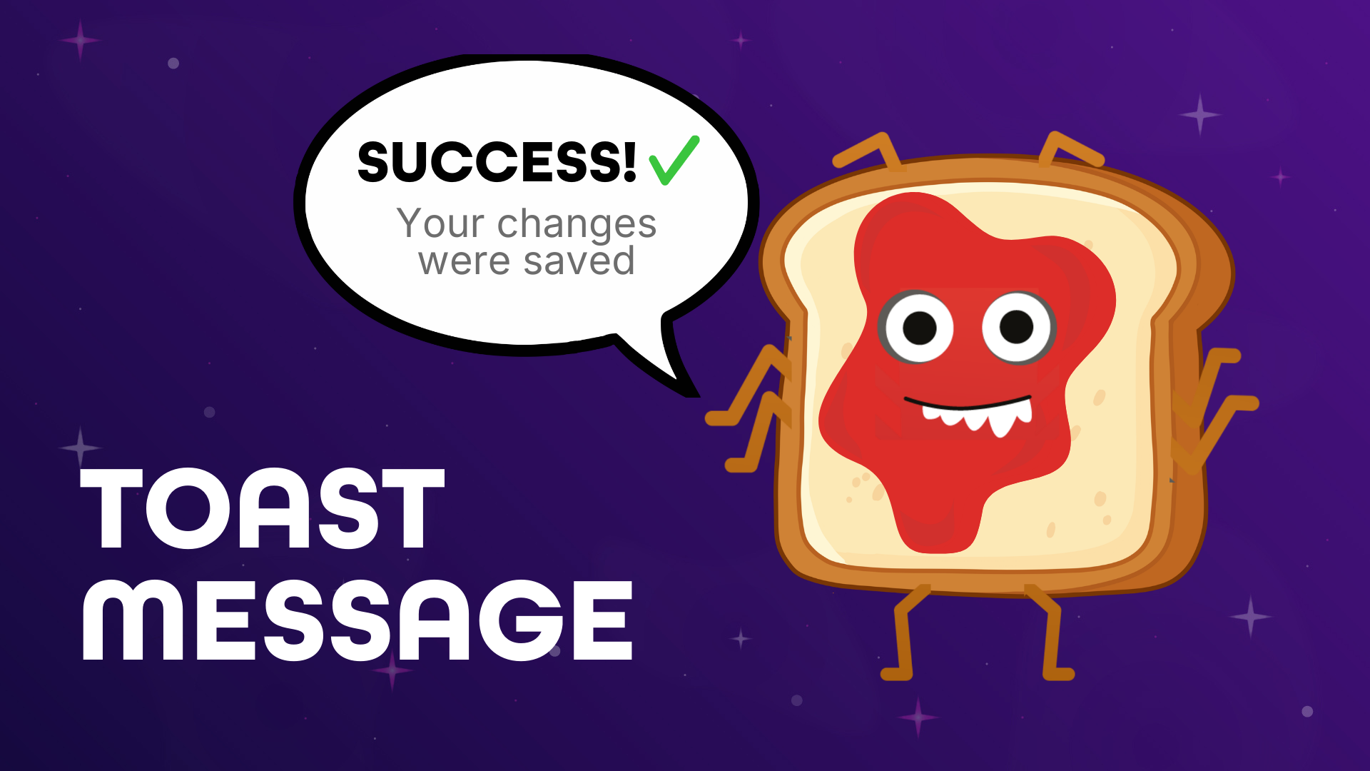 Toast message | MoTaverse