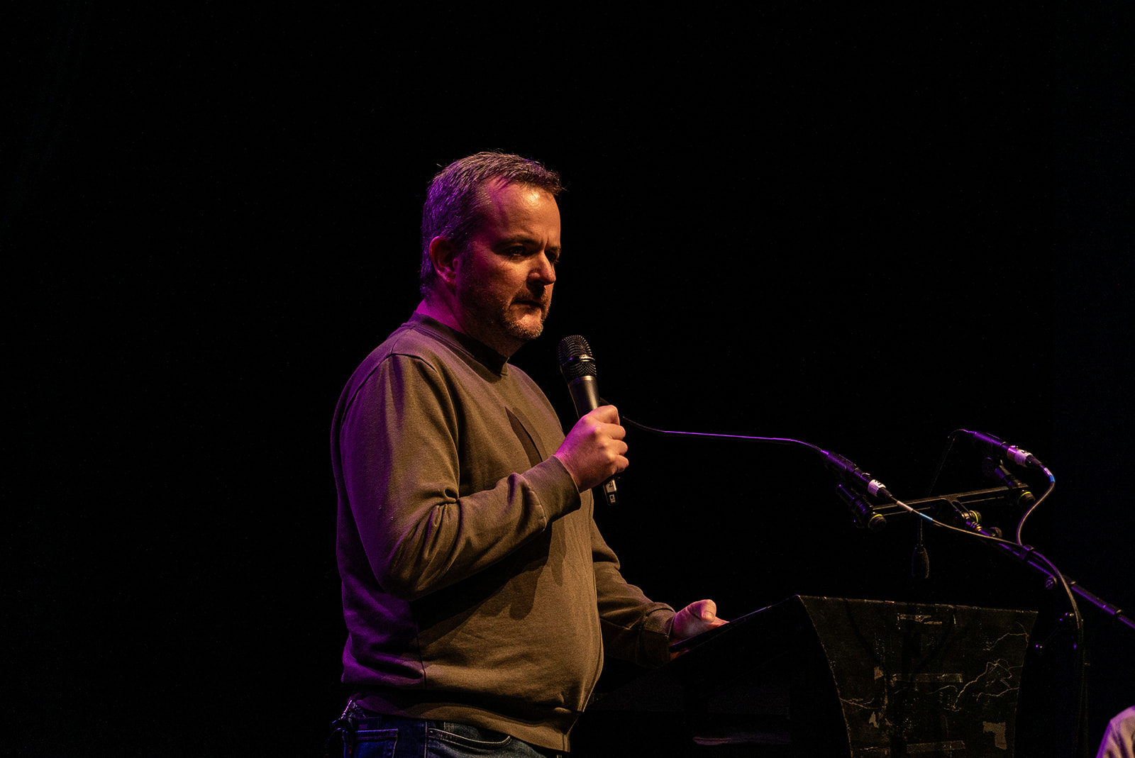 Gavin Clark on the 99 second stage at MoTaCon