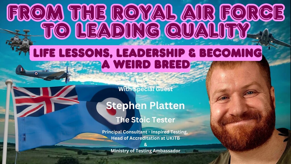 From The Royal Air Force to Leading Quality with Stephen Platten image