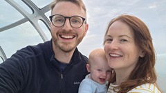 Up the i360 with Sarah and Harris image