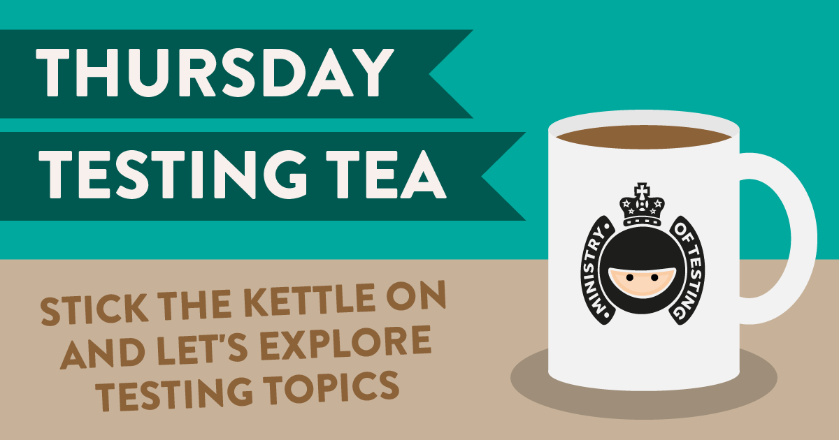 Thursday Testing Tea banner image