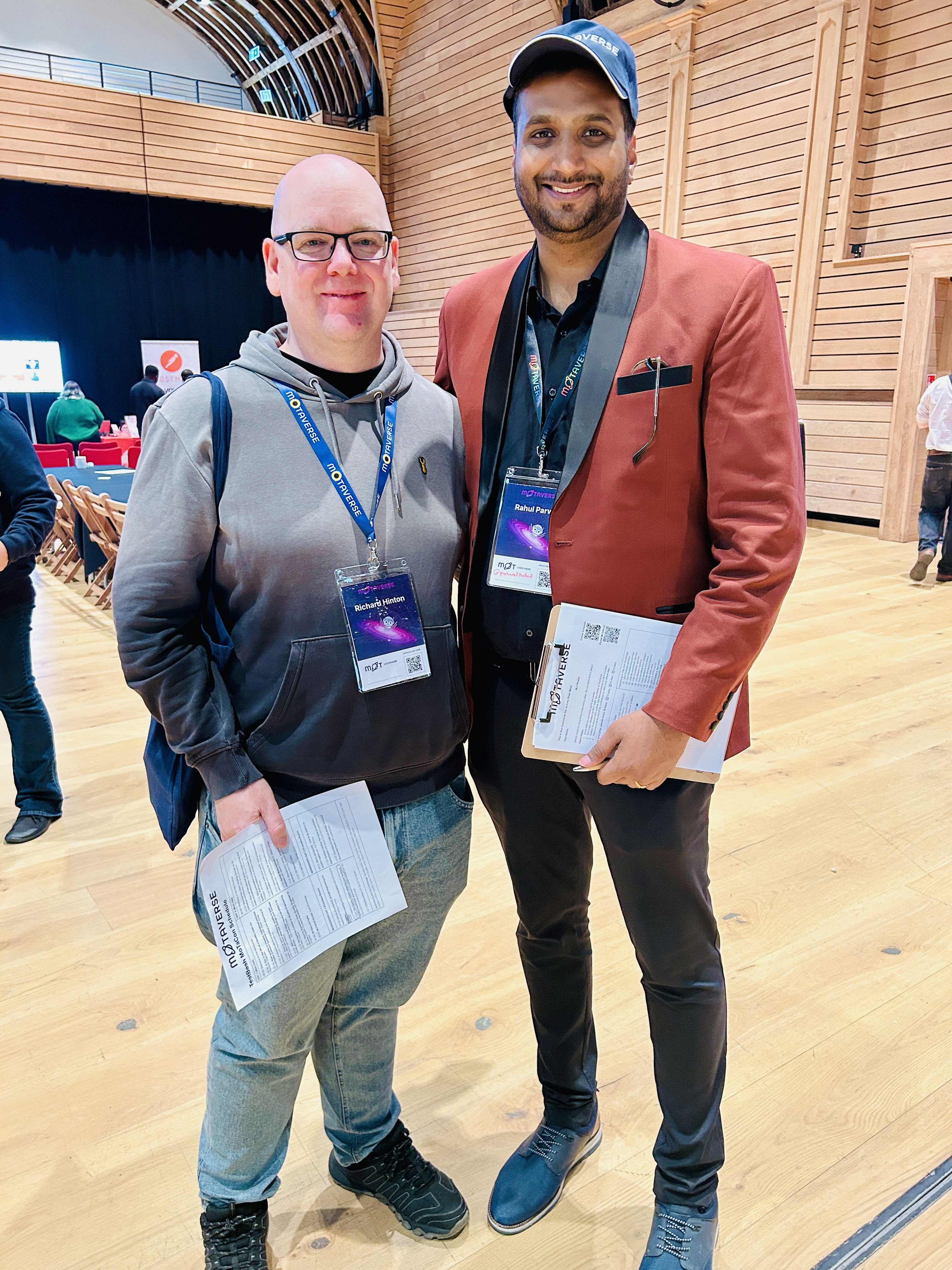 Volunteering gives you wonderful opportunities to connect with some of the wonderful people of the community. 

It was nice meeting you and talking to you, Richard.
