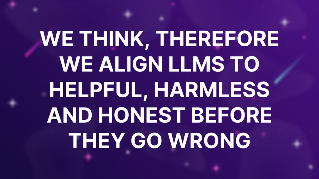 We Think, Therefore We Align LLMs to Helpful, Harmless and Honest Before They Go Wrong image