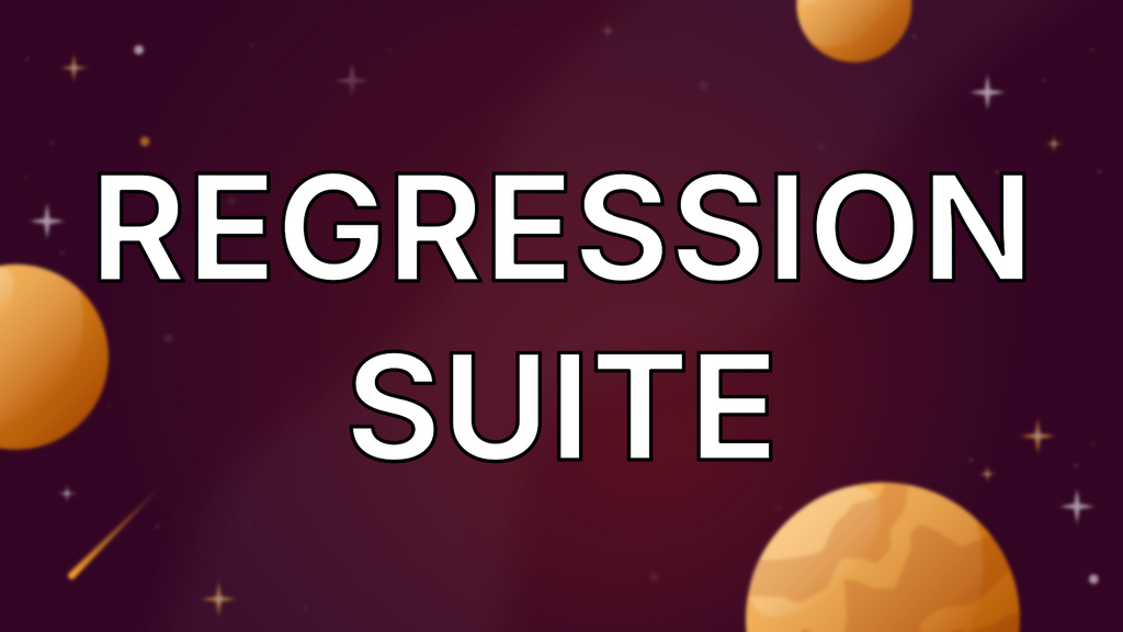 Regression Suite image