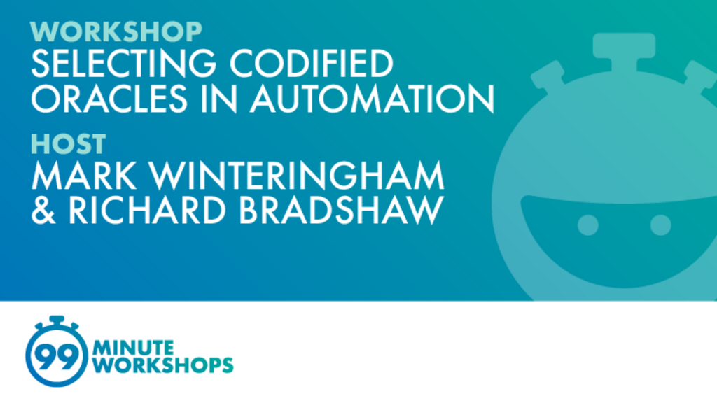 Automation In Testing: Selecting Codified Oracles In Automation banner image