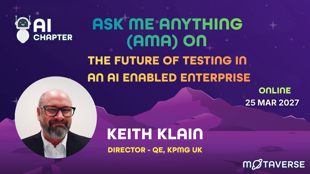 AMA on The Future of Testing in an AI Enabled Enterprise image