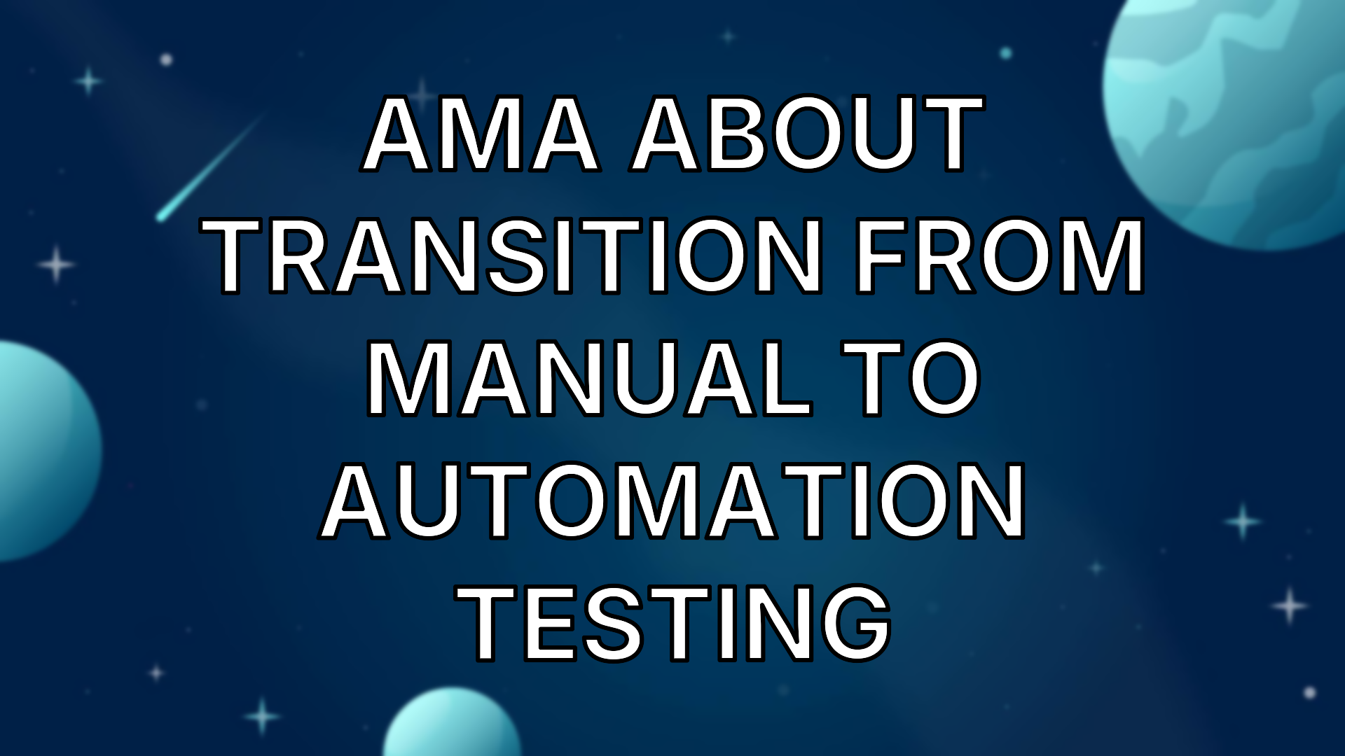 AMA about transition from Manual to Automation Tester | MoTaverse