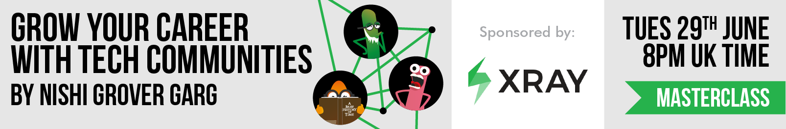 Grow your Career with Tech Communities banner image