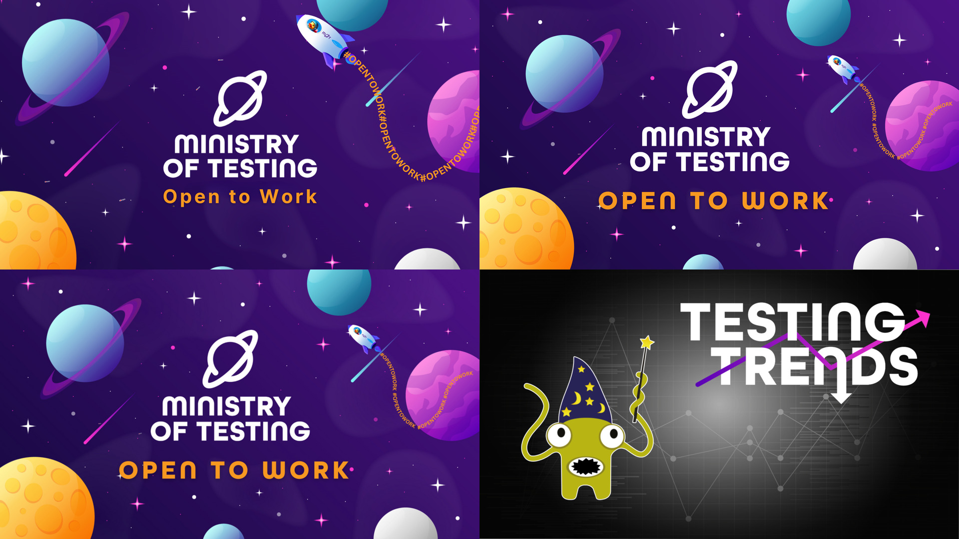 Open to Work - Testing Trends | MoTaverse