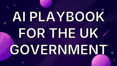 AI Playbook for the UK Government image