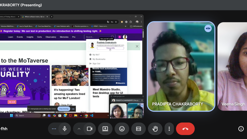 QA Talks, MoT &amp; A Little Weekend Magic image