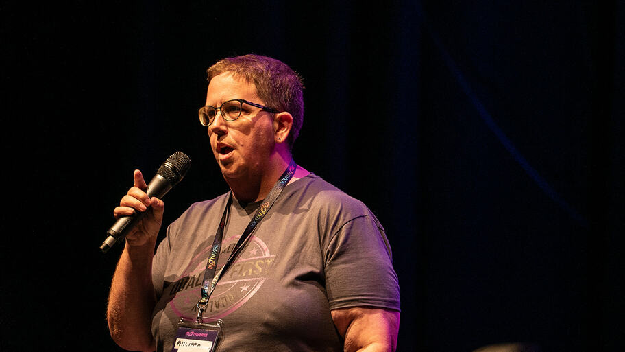 Philippa Jennings on the 99 second stage image