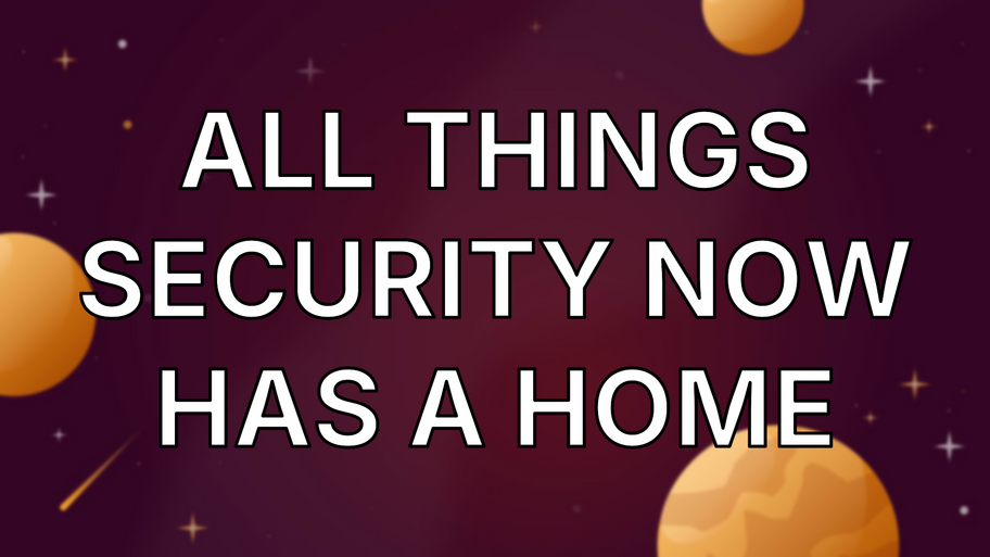 All things security now has a home image