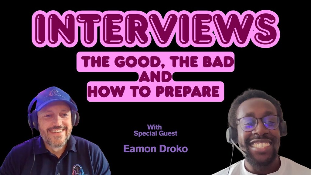 Quality Talks Bitesize - Interviews: The Good, The Bad & How To Prepare with Eamon Droko image