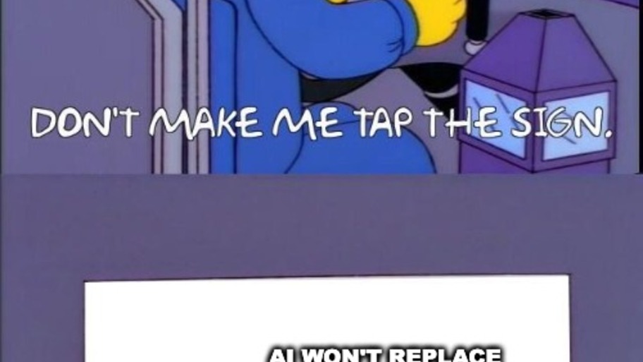 Don't make me tap the signs of quality image