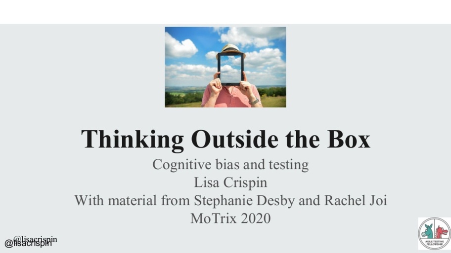 Thinking Outside the Box with Lisa Crispin image