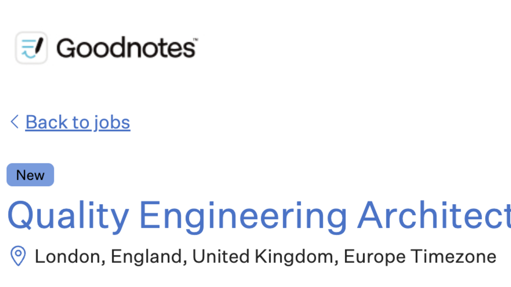 Quality Engineering Architect image