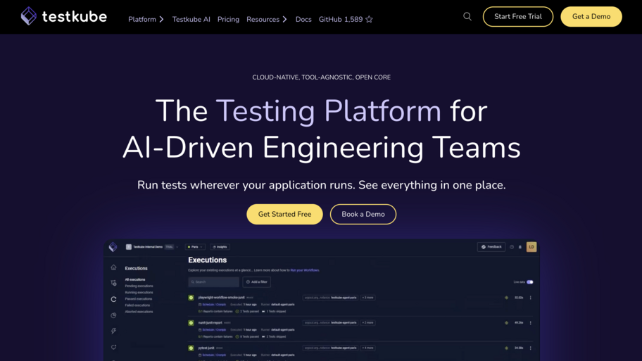 Testkube Redefines Testing for the AI Era with Testkube AI, while Deepening its Commitment to Open Source and Enterpr... image