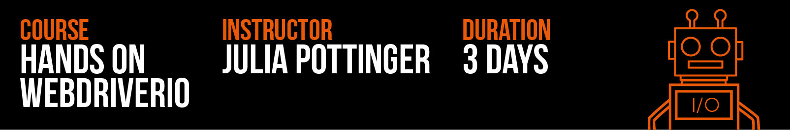 Hands On WebdriverIO - February 2021 banner image