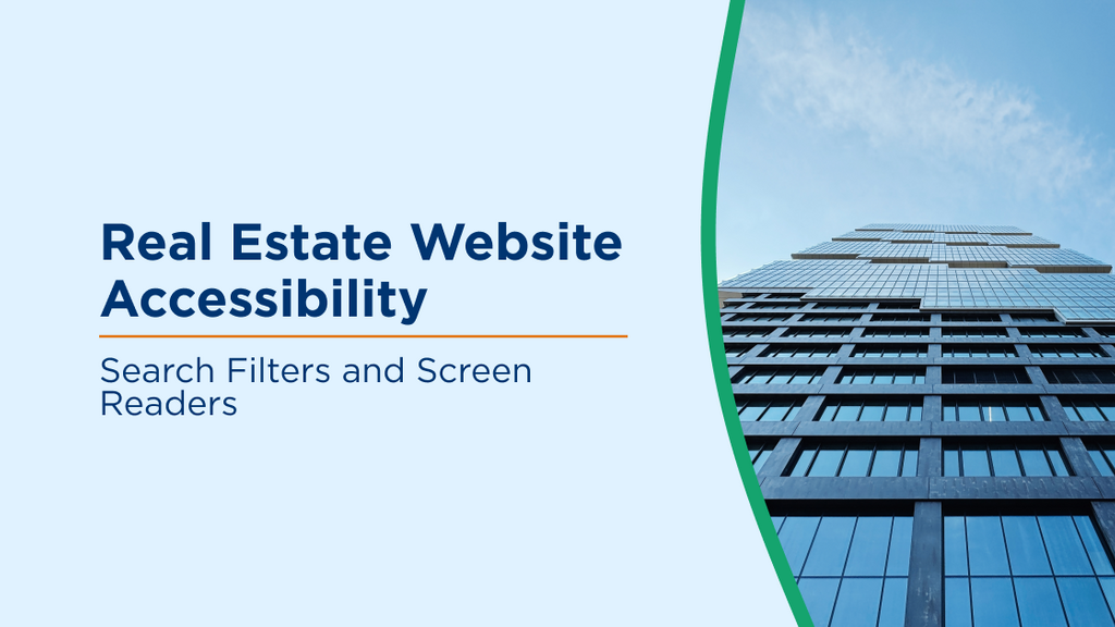 Real Estate Website Accessibility: Search Filters and Screen Readers image image