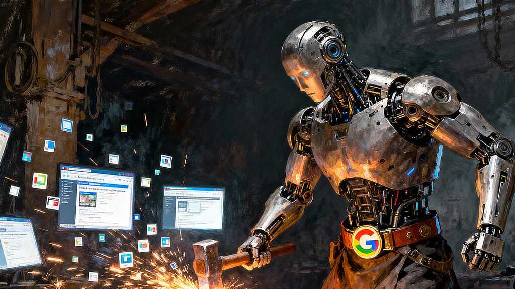 Generative UI from Gemini 3 Pro image