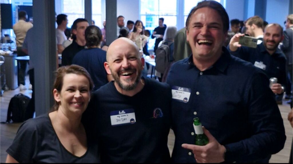 This photo here with the awesome Diana d'Oliveira Dromey and Gary Shannon image