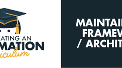 Share your experiences in maintaining a framework by breaking down this task into the steps you need to take. image