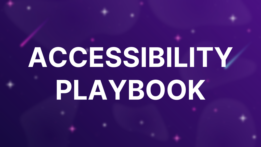 Accessibility Playbook image