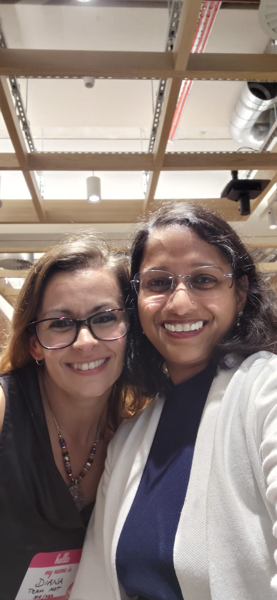 Selfie with Diana at MoT London meet-up image