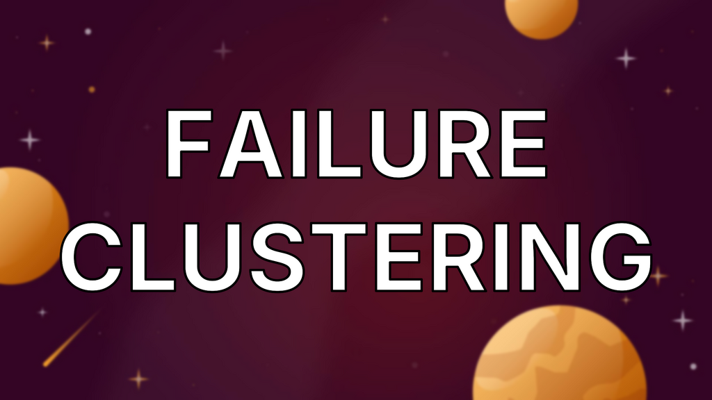 Failure clustering image
