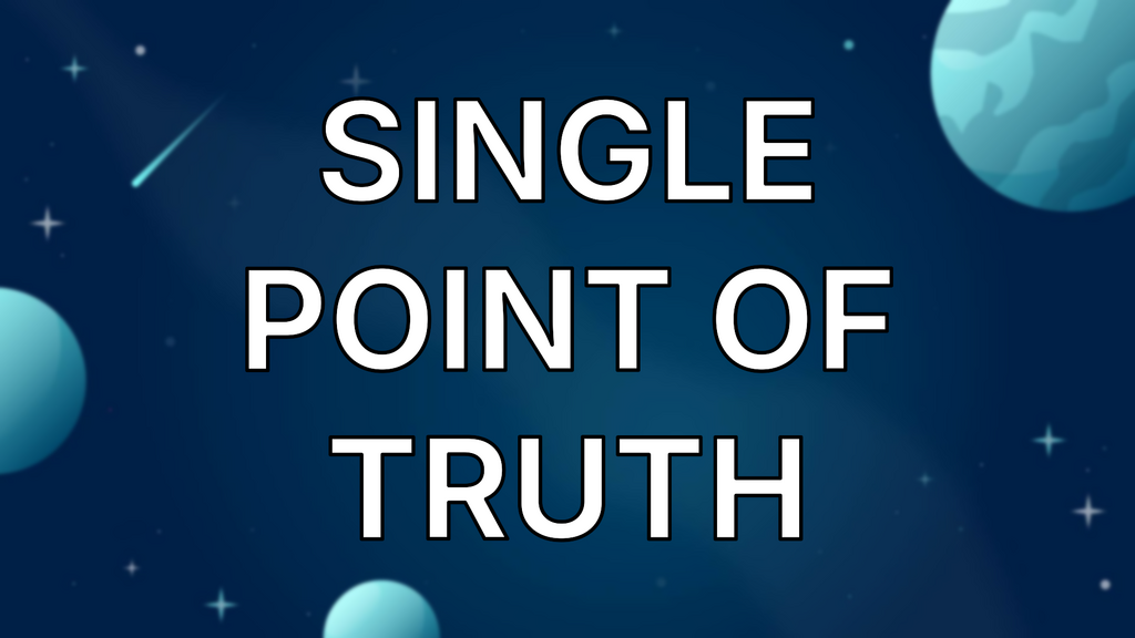Single Point of Truth image