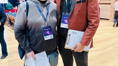 Volunteering gives you wonderful opportunities to connect with some of the wonderful people of the community. 

It was nice meeting you and talking to you, Richard. image