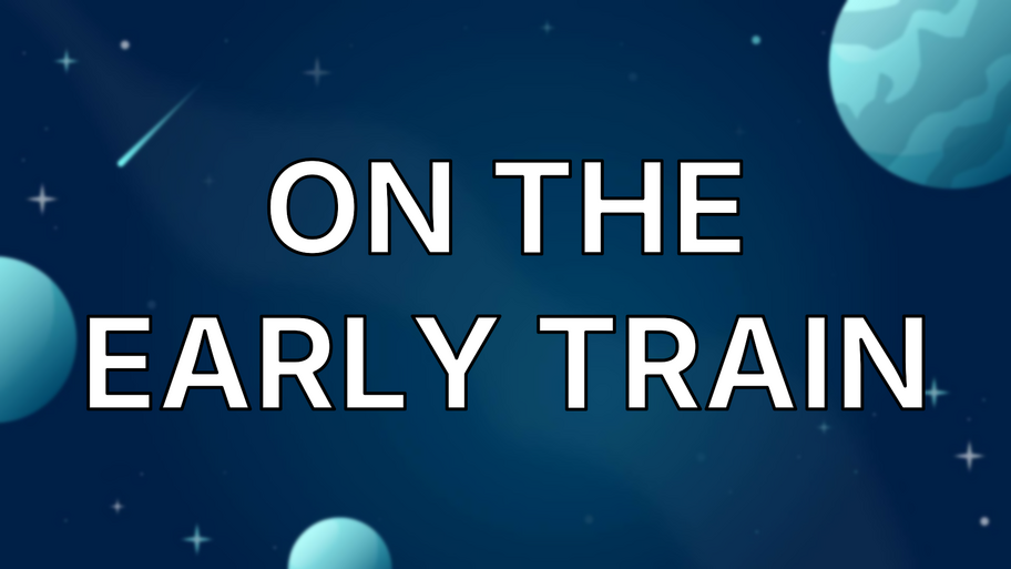 On the early train image