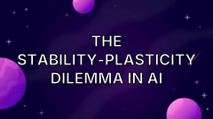 The stability-plasticity dilemma in AI image