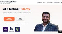 Portfolio Upgraded - Testing Titbits image