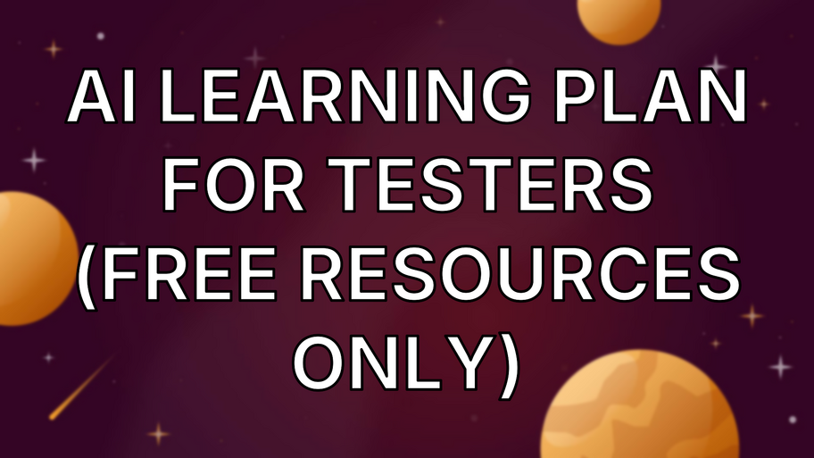 AI Learning Plan for Testers (Free Resources Only) image