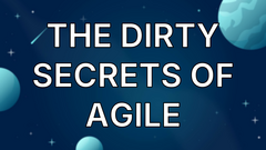 The dirty secrets of agile image