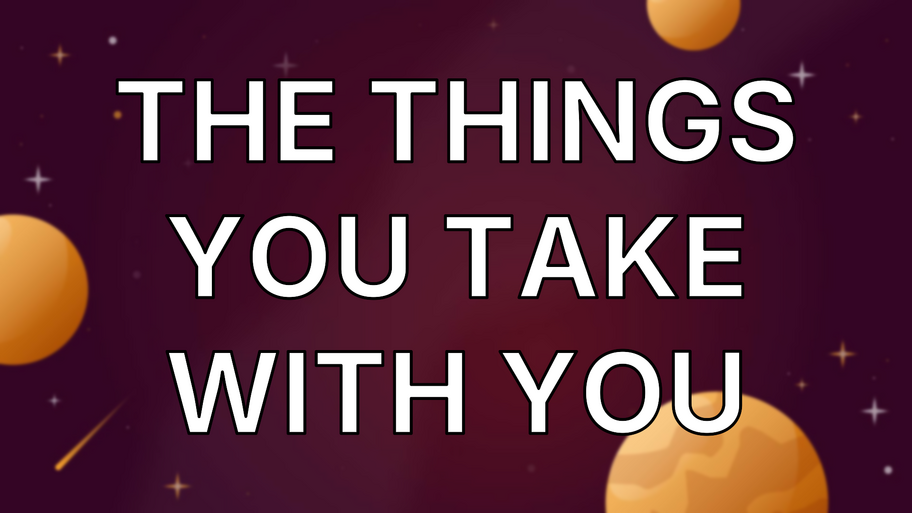 The Things You Take With You image
