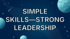 Simple Skills—Strong Leadership image